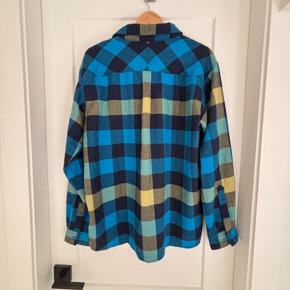 Men's Columbia Omni-Wick Flannel Shirt - Picture 2 of 4